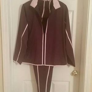 Purple Active Wear pant suit